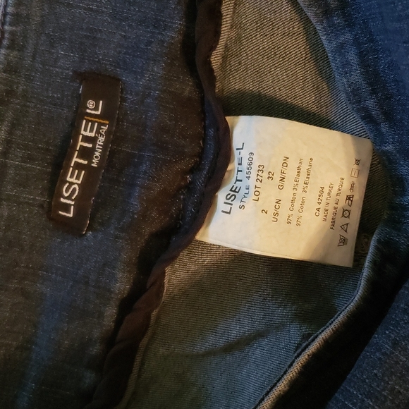 Lisette L Montreal embroidered beaded jeans - Picture 6 of 6